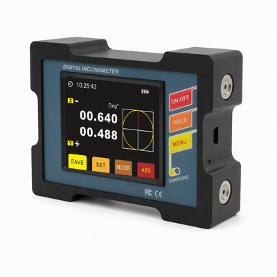 قیمت خوب شیب سنج دیجیتال دو محور با وضوح 0.001°، محدوده اندازه گیری ±30° و LCD دید شب 64 رنگ واقعی آنلاین